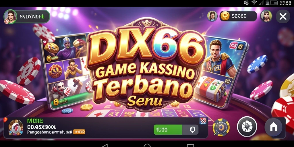 Tangkapan layar IDX66 menampilkan aksi seru permainan Kasino.
